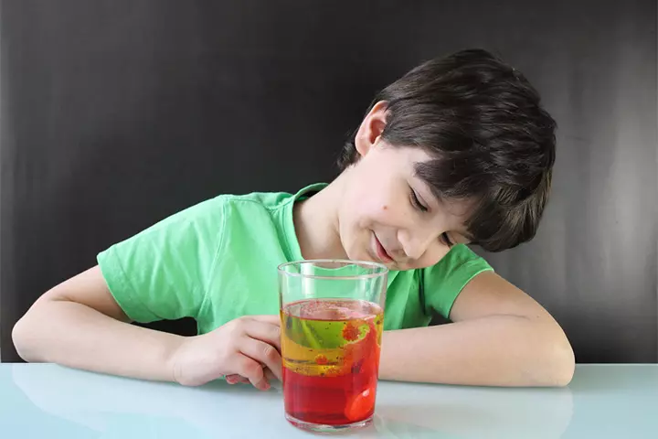 Orange Fizz, Science Experiments For Kids