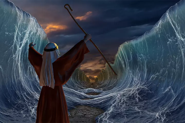 Parting Of The Red Sea from Bible stories for children