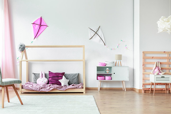 Pink punk creative kids bedroom design ideas
