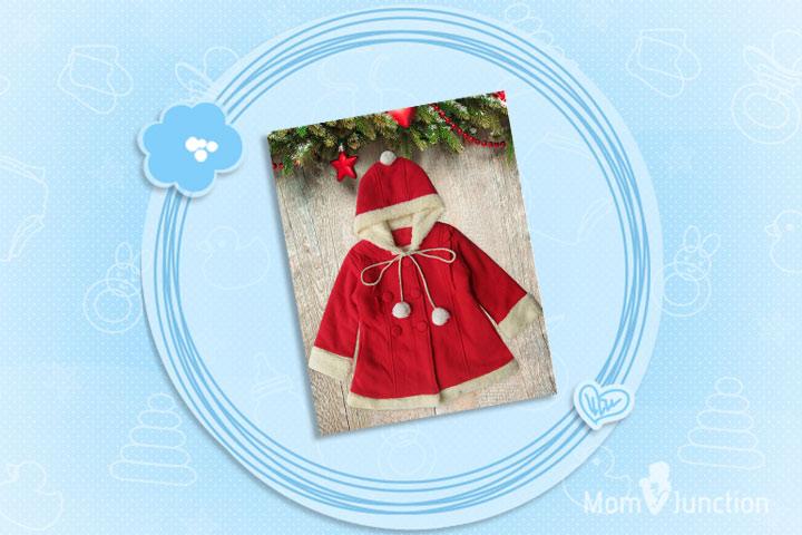 santa claus baby dress