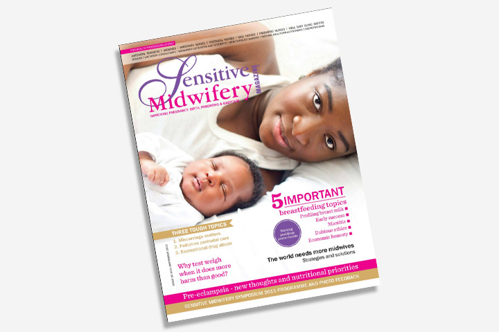 Sensitive Midwifery, pregnancy and newborn magazines