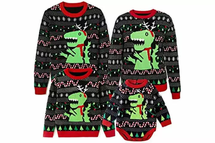 Simplee Kids Christmas Knitted Pullover