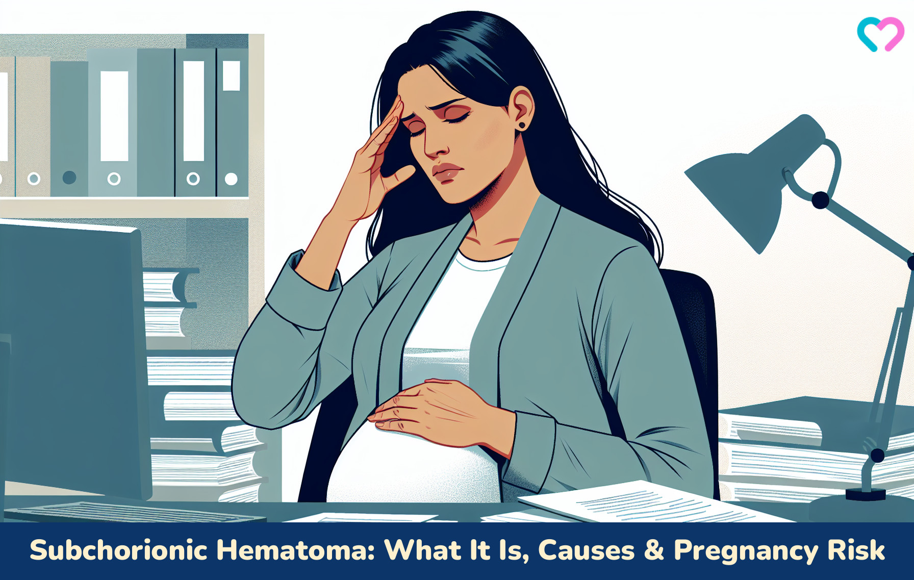 Subchorionic Hematoma: What It Is, Causes & Pregnancy Risk_illustration
