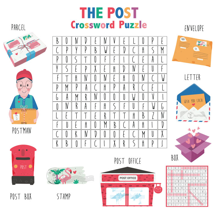 The-post crossword puzzles for kids