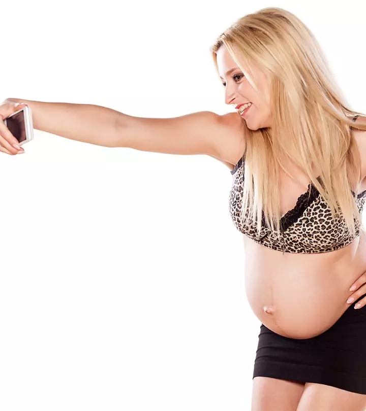 There's A Lot Of Science Involved In Clicking Your Baby Bump