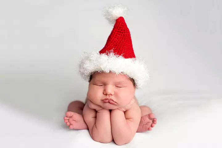 This thoughtful Christmas baby