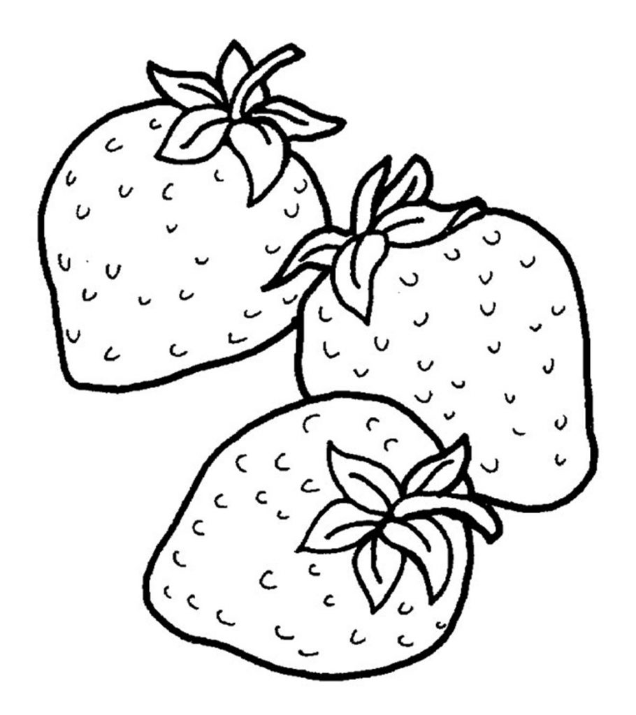 Top 15 Strawberry Coloring Pages For Your Little One