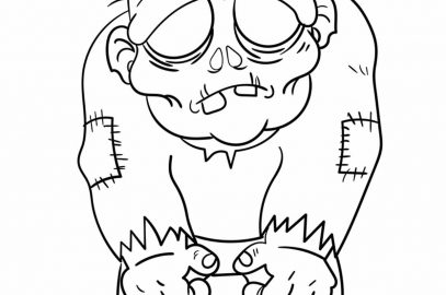 Granny Horror Game Coloring Pages - Journalbarts