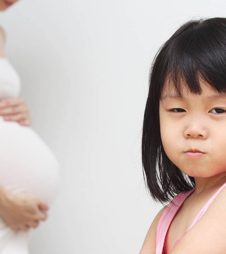 Your First Child Gets Cranky When You Are Pregnant Again. Here's Why