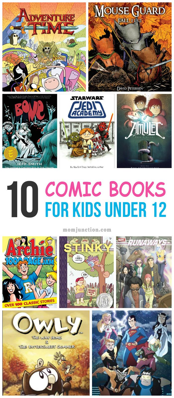 13 Enjoyable Comic Books For Kids