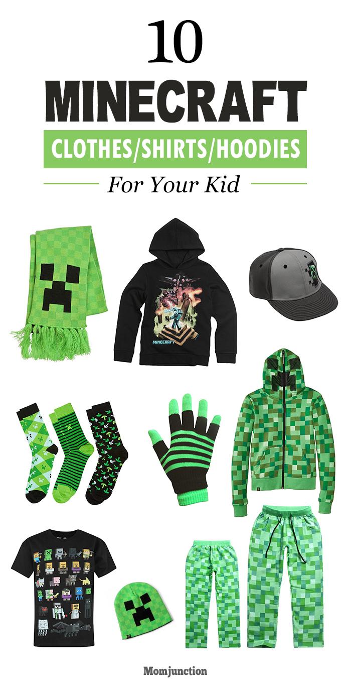 10 Top And Best Minecraft Clothes For Kids