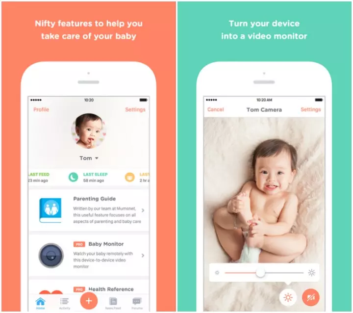 Baby tracking apps for new moms