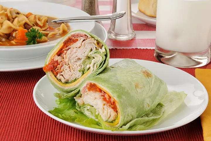 California turkey rolls, high protein snacks for kids