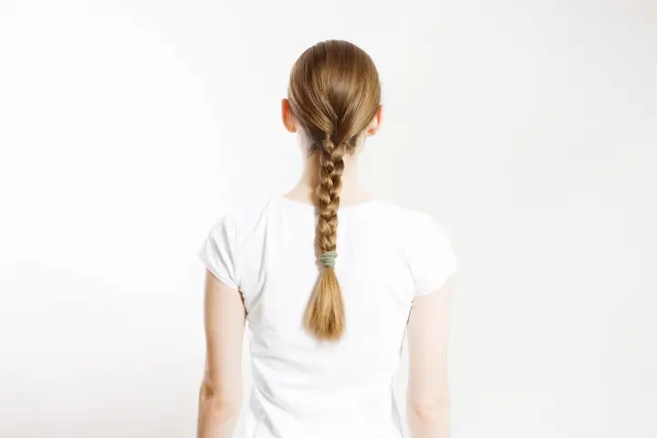 Chain link braid hairstyles for little girls