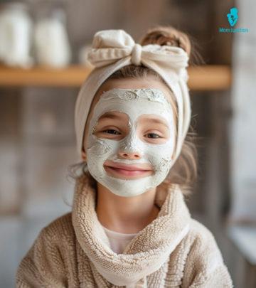 Nourishing face packs with natural kitchen ingredients to keep your child's skin supple.