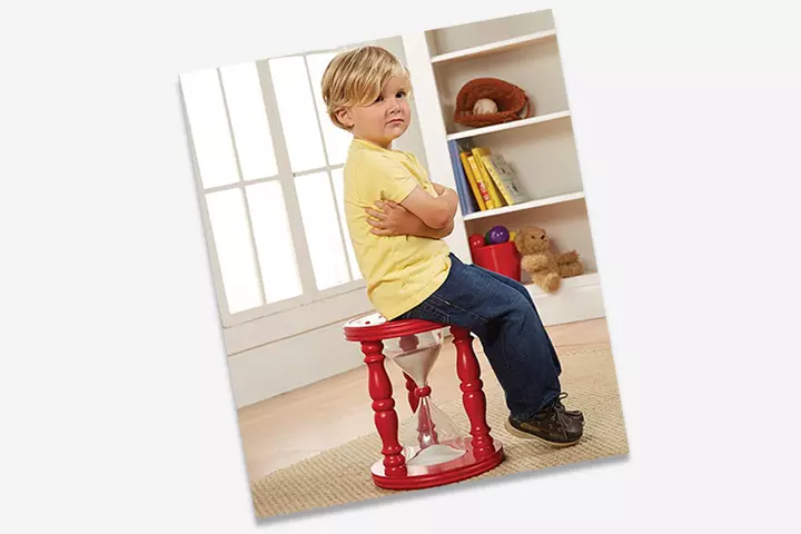 Disciplining your child couldn’t get easier! Here’s the time out stool for you kid.