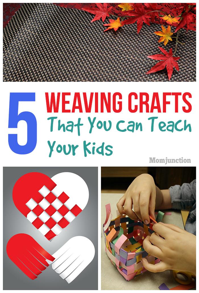 5 Fun Weaving Crafts For Preschoolers And Kids