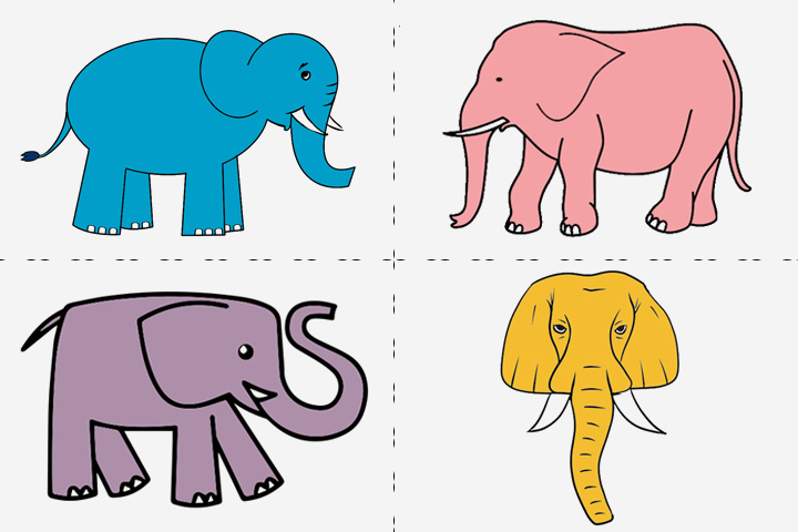 4 Ways To Draw An Elephant - Pedalaman