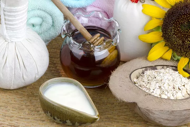 Things you need for a homemade face mask for kids