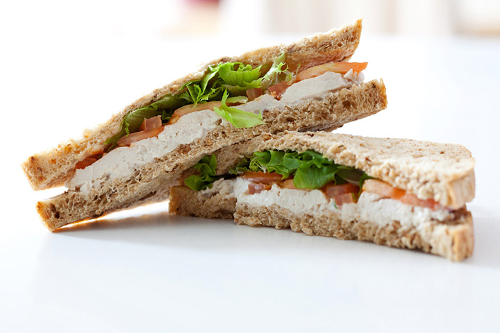 Lemon chicken salad sandwiches, high protein snacks for kids