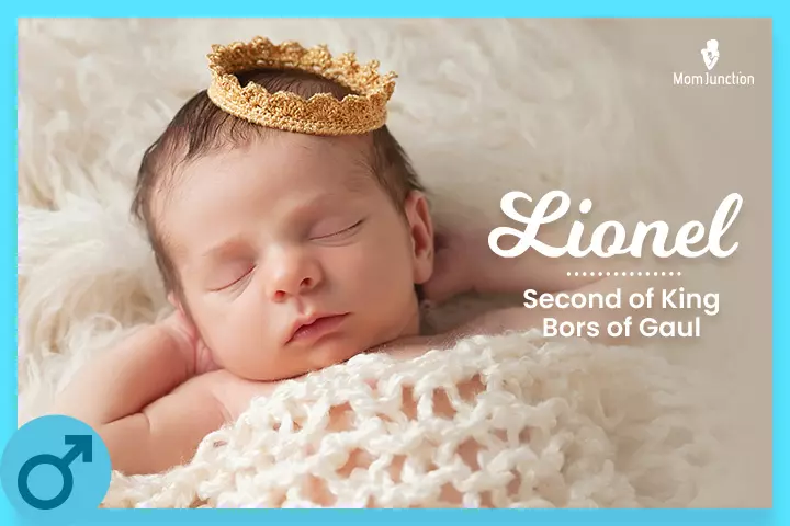 Lionel, royal names for boys