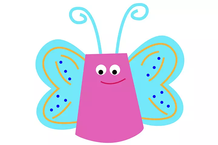 Paper Cup Butterfly Crafts For Preschoolers