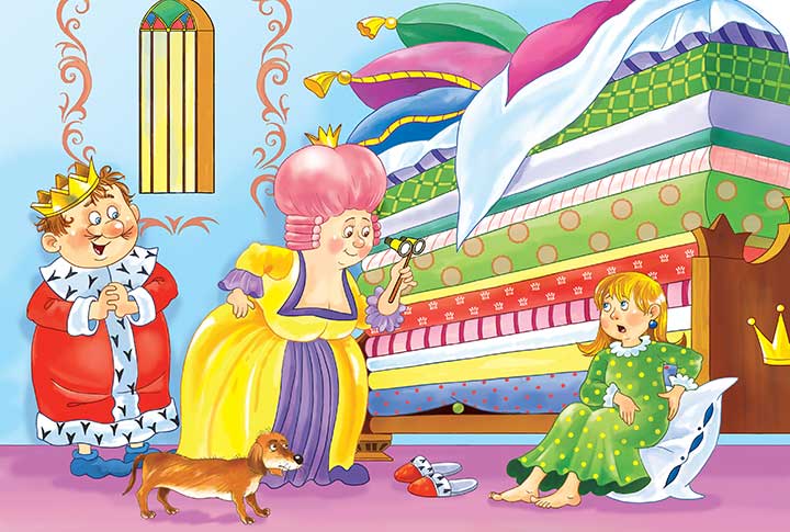 The Princess And The Pea story for kids