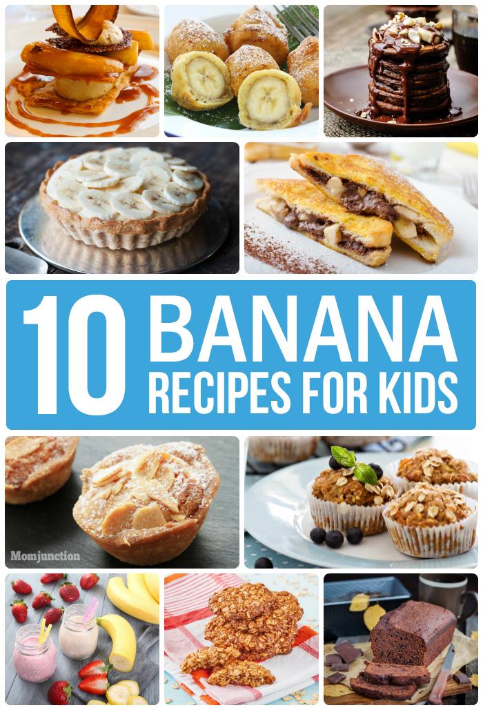 10 Healthy And Simple Banana Recipes For Kids