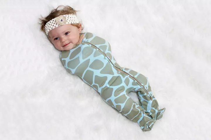 Your baby will love to snuggle into this ‘woombie’ swaddle – so naturally comfy.