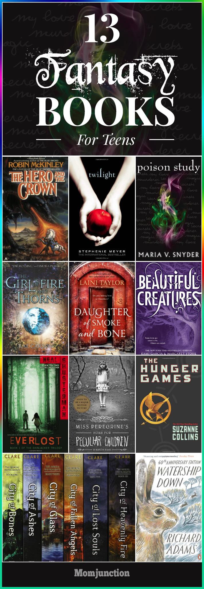 13 Fantastic Fantasy Books For Teens