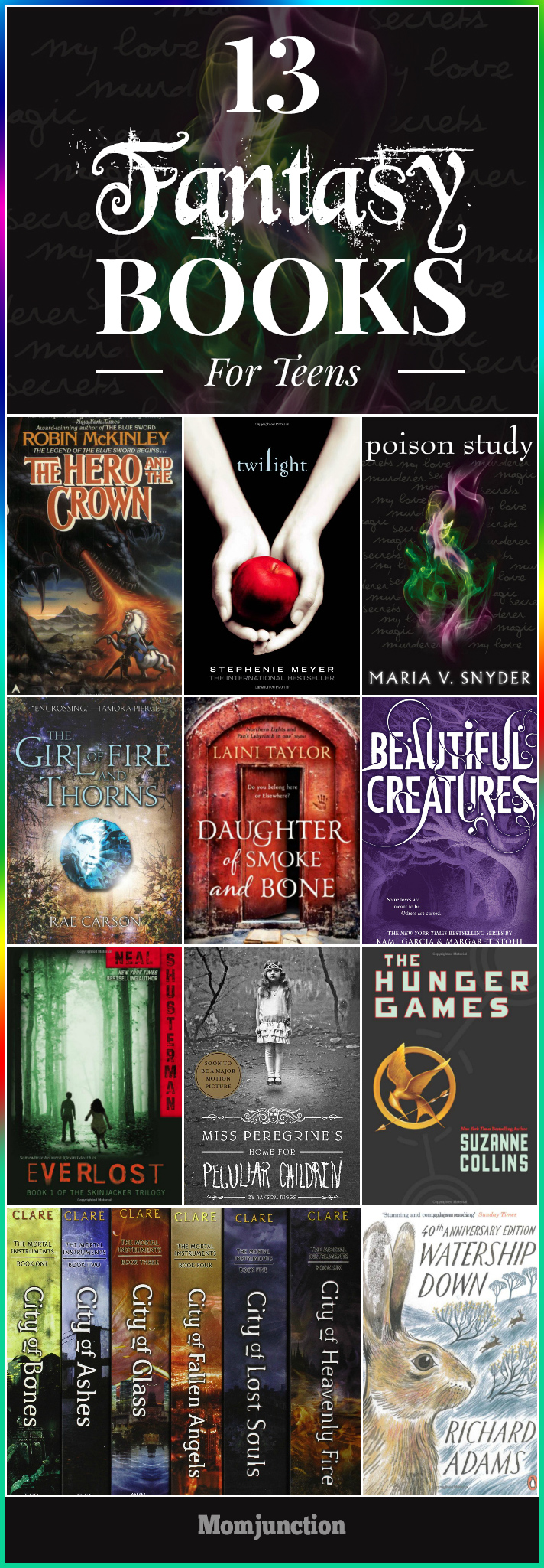 13 Fantastic Fantasy Books For Teens