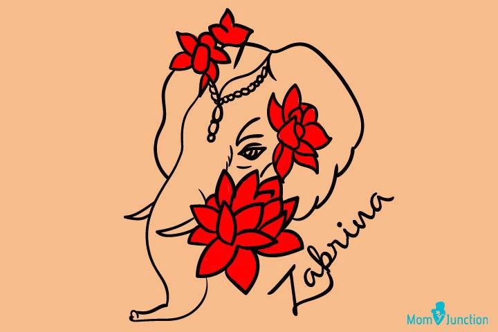 Tattoo idea for the name Zabrina