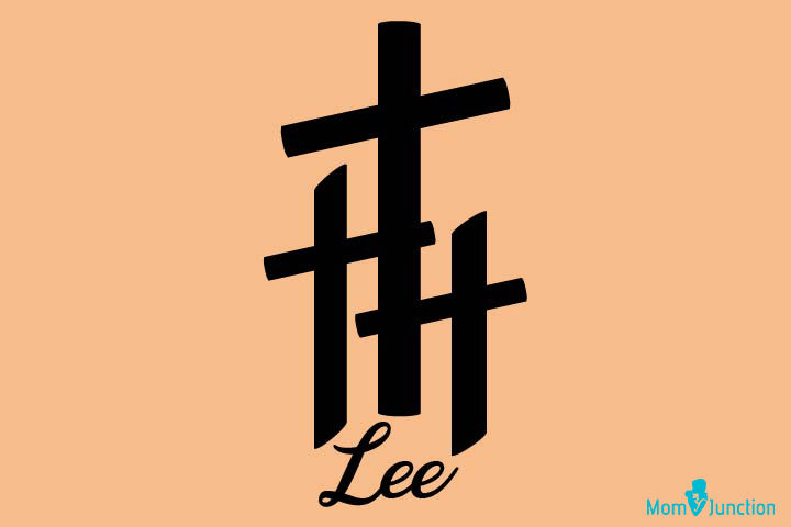 Tattoo idea for the name Lee