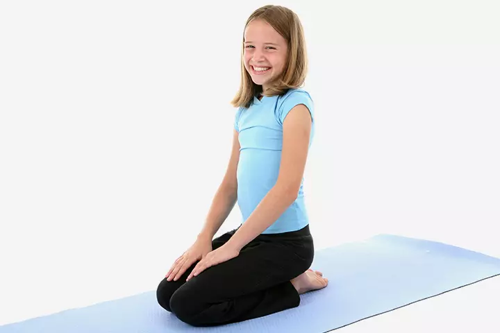 Warm up exercises for kids, exercise 8