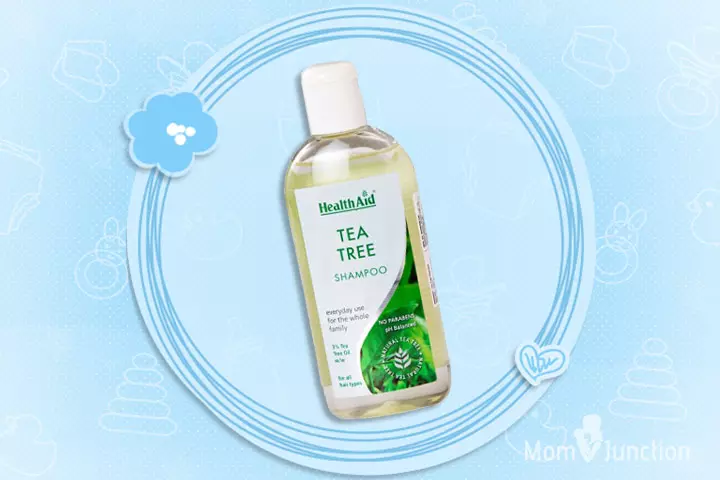 Anti Dandruff Shampoo For Kids - HealthAid Tea Tree Shampoo