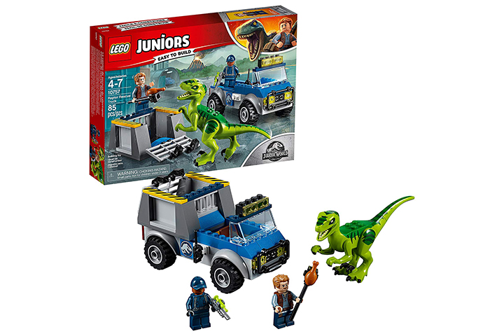 LEGO Juniors Jurassic World Raptor Rescue Truck