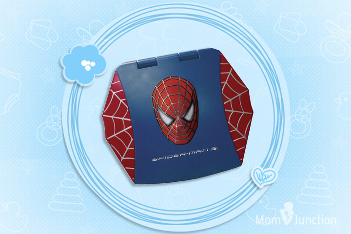 spiderman laptop toy