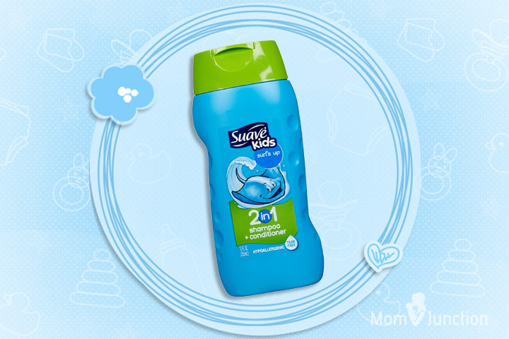 Anti Dandruff Shampoo For Kids - Suave Kids 2-in-1 Shampoo & Conditioner - Surf's Up