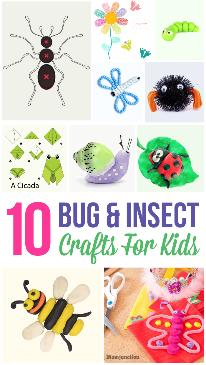Top 10 Insect And Bug Crafts For Kids Of All Ages