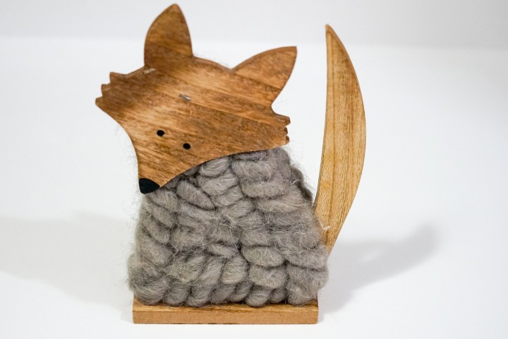 Wooden wolf craft ideas for kids