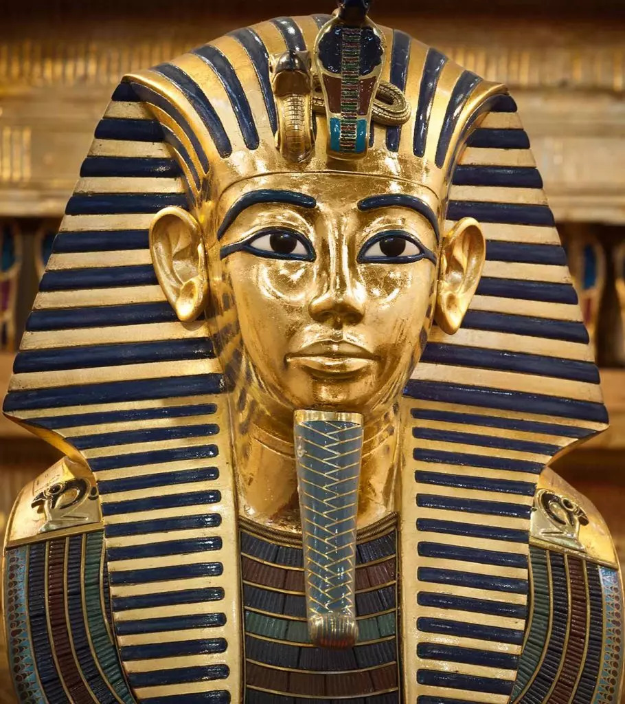 Маска Тутанхамона Каирский музей