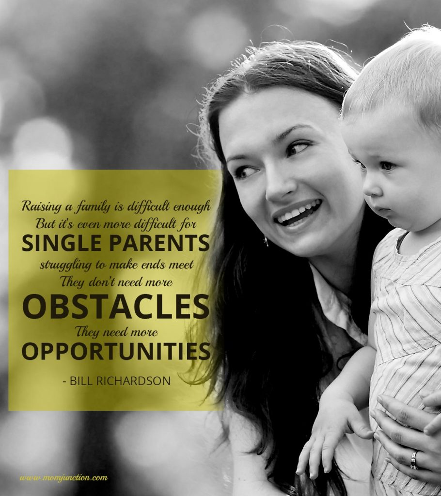 Quotes struggling single mother 9 Best