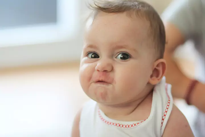 And this one is surely not too happy about something.