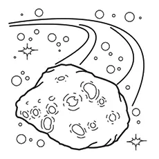 Solar System Asteroid Coloring Pages to Print