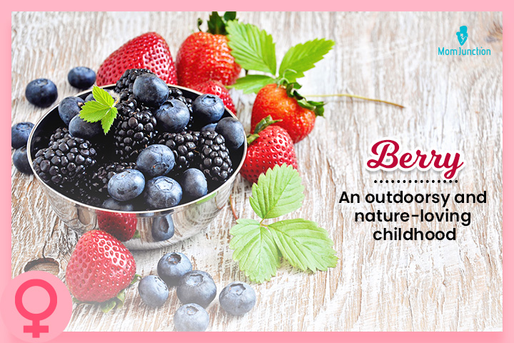 Berry is a fruit inspired baby name