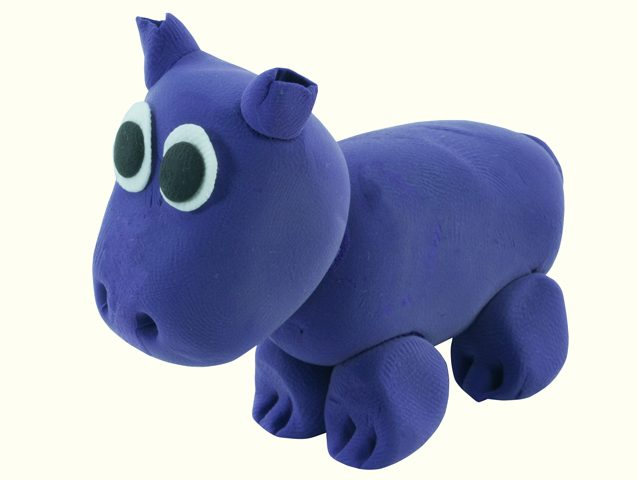 pompom hippo craft