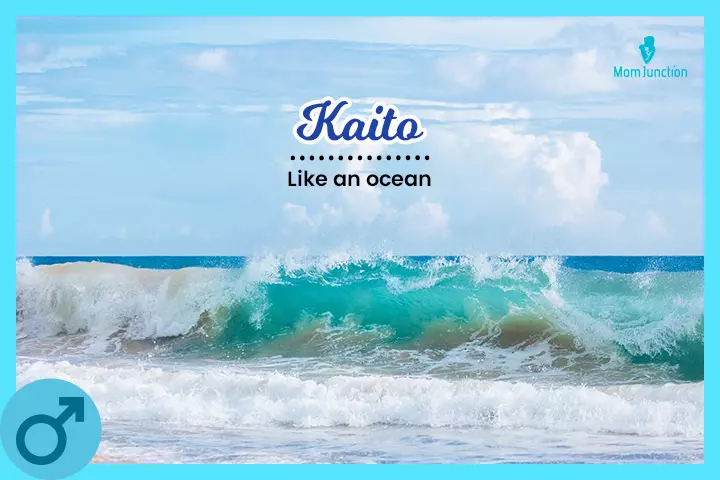 Kaito, a popular Japanese name