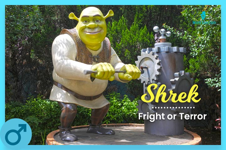 Shrek, a frightening, ugly name