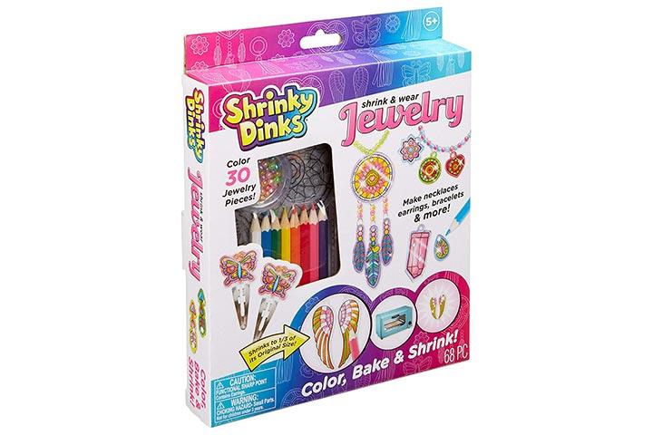 Shrinky Dinks Jewelry Kit Kids Art And Craft Activity