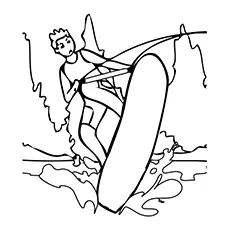 Nature Coloring Pages - The Water Cycle